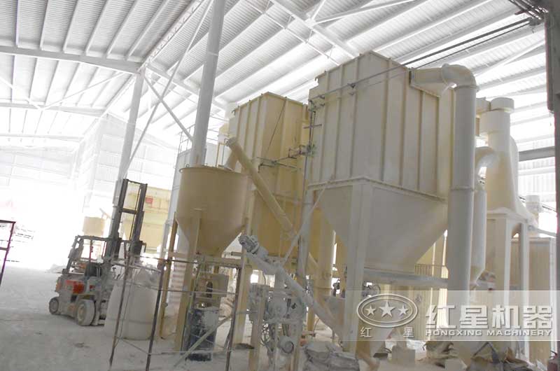 吉林1250目超細磨加工現(xiàn)場