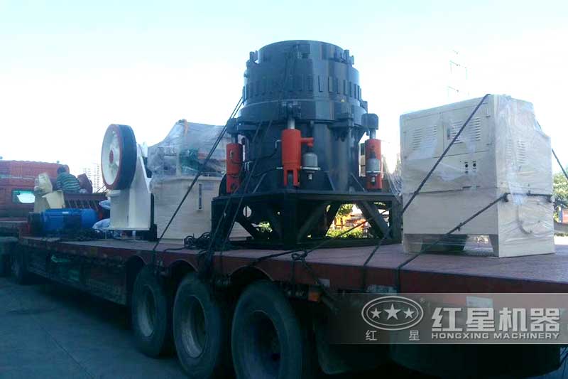 1750圓錐破碎機發(fā)貨