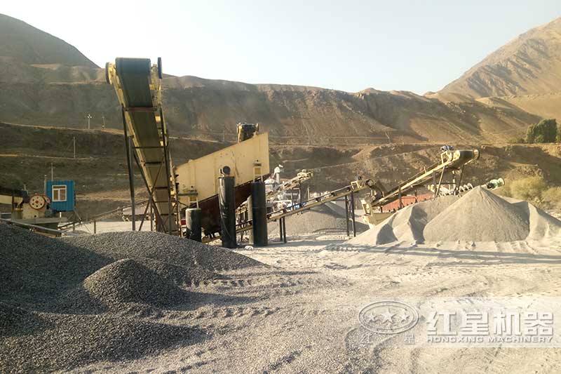 顎破與反擊破合作制沙現(xiàn)場(chǎng)