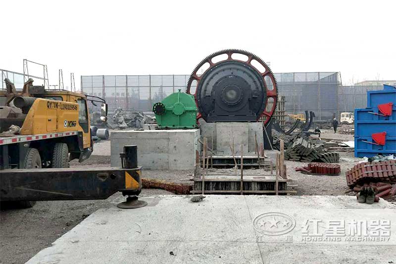 紅星EPC總包選礦生產線安裝現(xiàn)場