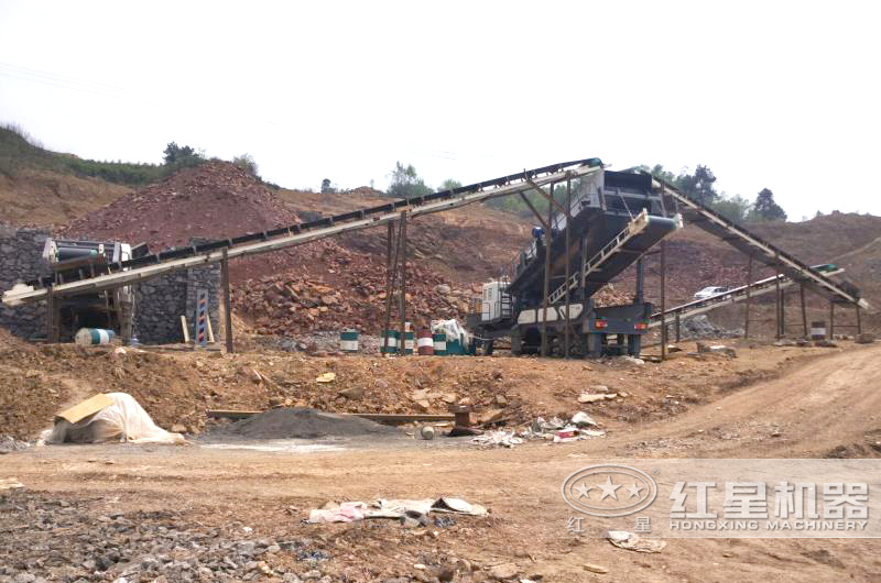 建筑垃圾處理現(xiàn)場(chǎng)