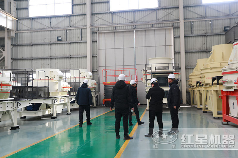 辦廠制砂客戶來廠參觀