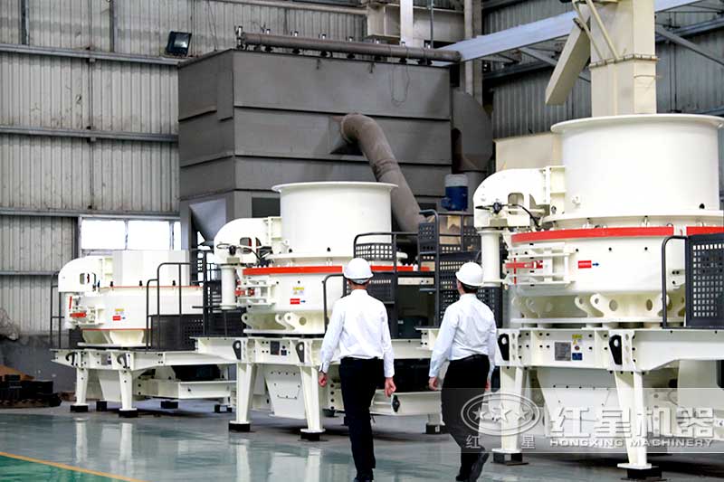 HVI沖擊式制砂機(jī)車(chē)間實(shí)拍圖