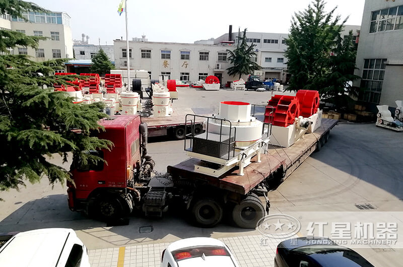 小型碎石生產(chǎn)線設(shè)備發(fā)貨