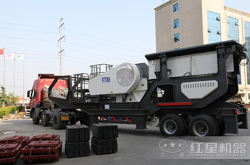 紅星全自動(dòng)破碎機(jī)發(fā)貨現(xiàn)場(chǎng)