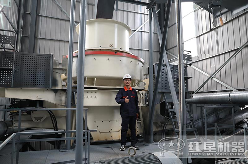 登封大型制砂機(jī)安裝現(xiàn)場(chǎng)