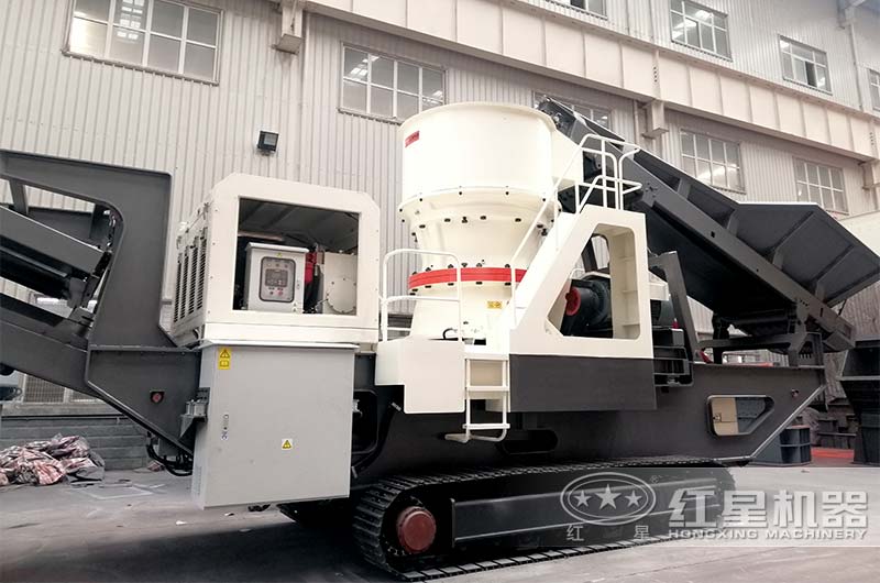 小型移動(dòng)砂石機(jī)廠家展示