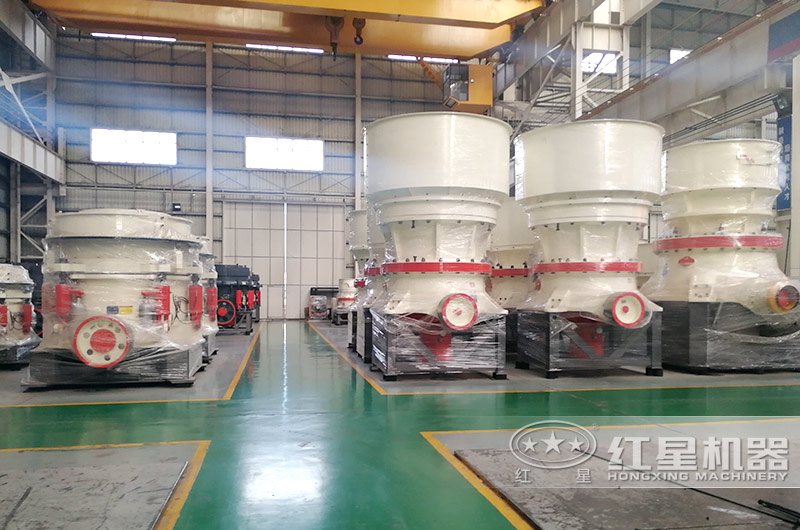 大型石頭破碎機(jī)車間