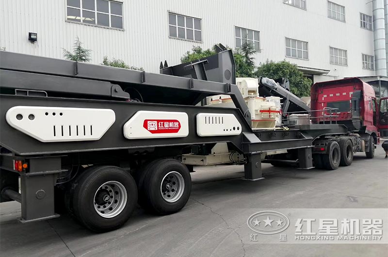 必須要做顏值與實力并存的機車制沙機——HX移動制砂機，就是美！