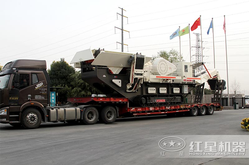 履帶移動顎式破碎機(jī)