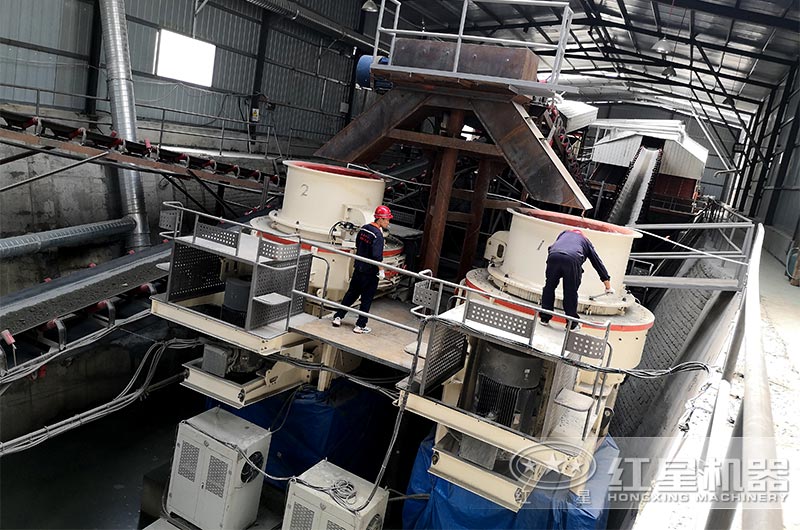 A7制砂機應用現(xiàn)場