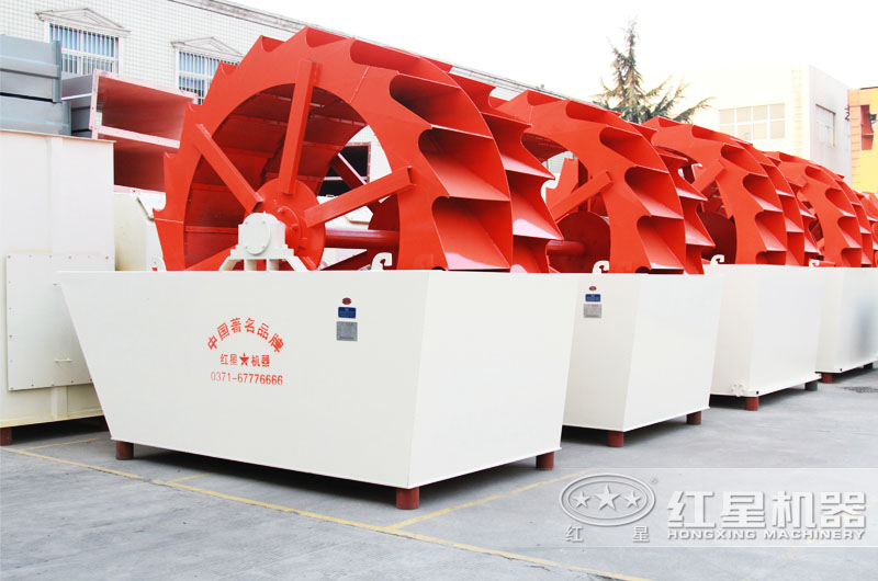 洗機(jī)制砂設(shè)備——輪斗式洗砂機(jī)