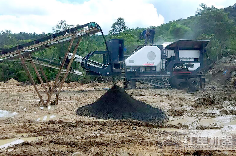 移動(dòng)式煤矸石破碎設(shè)備，提高生產(chǎn)效益40%以上