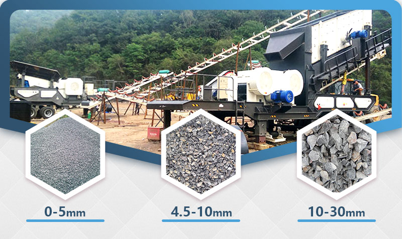 工地建筑垃圾破碎機可生產多種再生骨料，用途廣泛