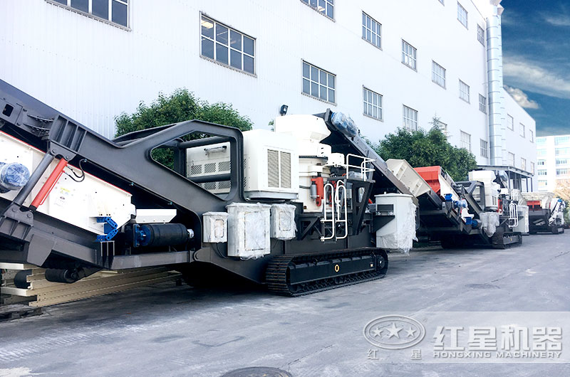 圓錐破履帶式柴油破碎機(jī)