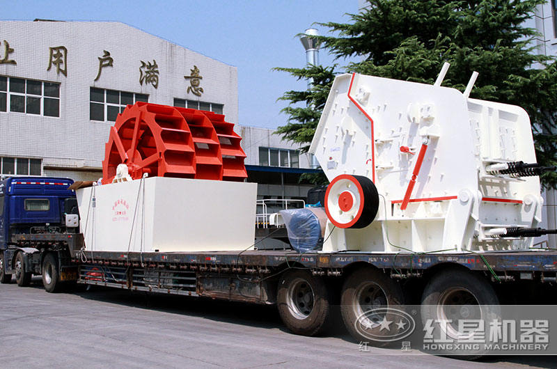 反擊破碎石機(jī)廠家專車運(yùn)輸，價(jià)格合理